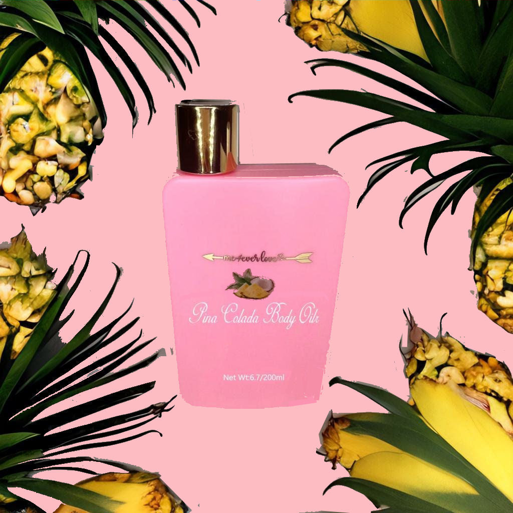 Pina colada body oil